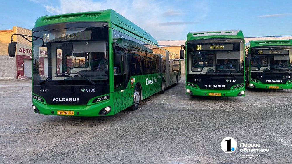 На самый загруженный маршрут Челябинска вышло 9 новых автобусов повышенной вместимости