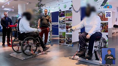 В Штабе общественной поддержки провели мастер-класс по адаптивным видам спорта