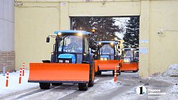 Новая техника ЧТЗ выйдет на уборку улиц Челябинска