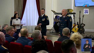 Алексей Текслер встретился с сотрудниками МЧС