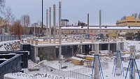 Фундамент нового хирургического корпуса ЧОДКБ готов на 90%