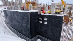 Фундамент нового хирургического корпуса ЧОДКБ готов на 90%