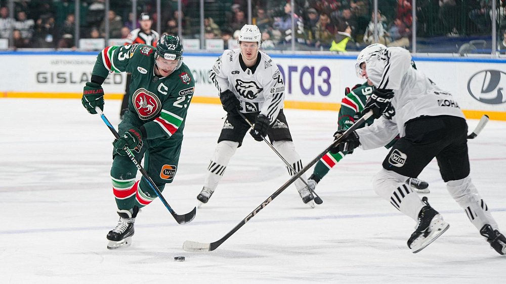 Хоккейный клуб «Трактор» впервые в сезоне не забросил ни одной шайбы сопернику