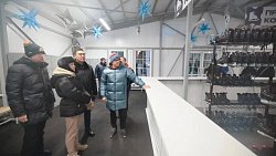 В челябинском парке имени Гагарина открыли новый каток