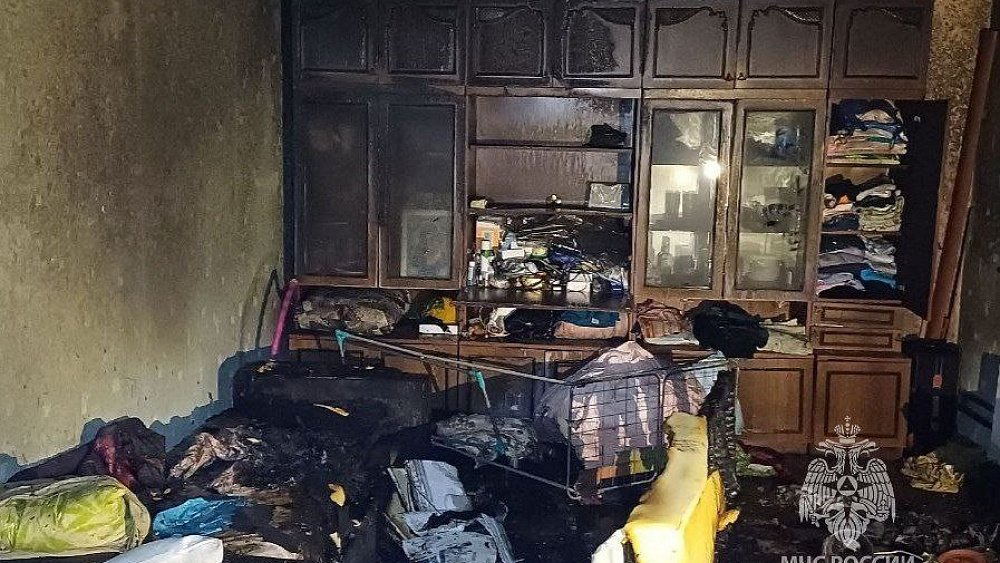 В Челябинске женщина получила ожоги на пожаре из‑за непотушенной сигареты