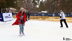 Катки в Челябинске заполнены посетителями