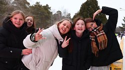 Катки в Челябинске заполнены посетителями