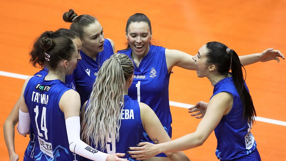 Волейбольный клуб «Динамо‑Метар» вырвал победу у «Спарты» в Суперлиге