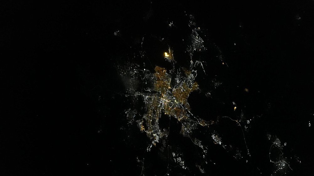 Космонавт Иван Вагнер показал, как выглядит Челябинск с орбиты