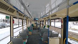 В Челябинске на маршруты вышли новые умные трамваи