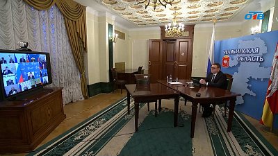 Президент России Владимир Путин провел первое в этом году совещание с членами Правительства