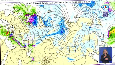 На Южном Урале наблюдаются метели и аномальное потепление