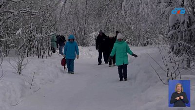 На Таганае запретили катание на ледянках