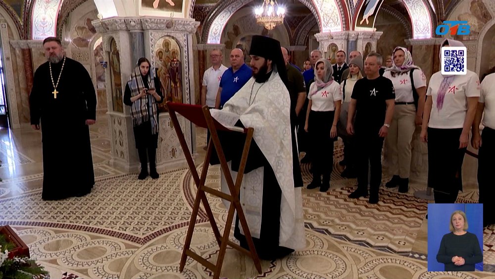 В соборе Рождества Христова прошла экскурсия в крестильном храме