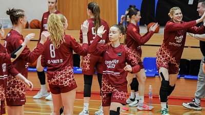 Баскетбольная команда «Славянка‑ЧКПЗ» одержала пятую победу подряд в Высшей лиге