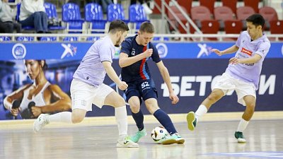 Мини-футбольный клуб «Южный Урал» проиграл с разгромным счетом в Высшей лиге