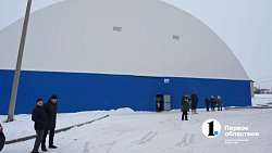 В деревне Филимоново открылся новый крытый хоккейный корт