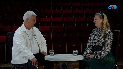 В программе «Хорошие песни» — руководитель ансамбля «Иванчай» Елена Николаевна Кокорева