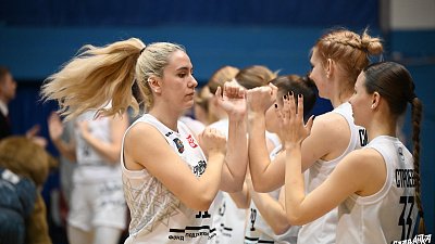 Баскетбольный клуб «Славянка‑ЧКПЗ» выиграл четыре гостевых матча в Высшей лиге