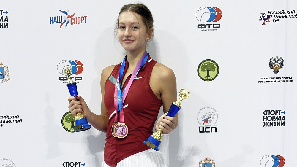 Челябинская теннисистка победила Евгения Кафельникова-младшего на турнире в Тольятти