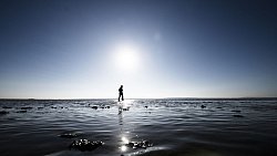 Фотограф из Челябинска снимает почерневшие пляжи Краснодарского края