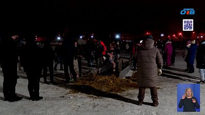 Православные челябинцы окунулись в прорубь