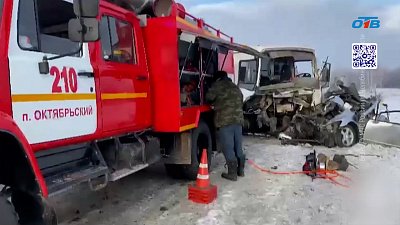 Под Копейском в аварии погибли два человека