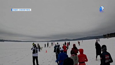 В Миассе прошел юбилейный забег Lake Ice Race