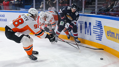Хоккейный клуб «Металлург» потерял очко в матче с аутсайдером КХЛ