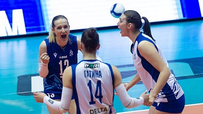 Волейбольный клуб «Динамо‑Метар» сенсационно выиграл у «Локомотива» в Суперлиге