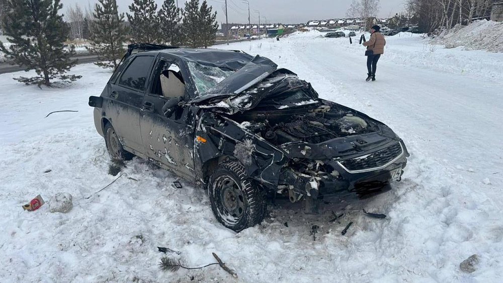 Под Челябинском пьяный водитель устроил ДТП с переворотом автомобиля