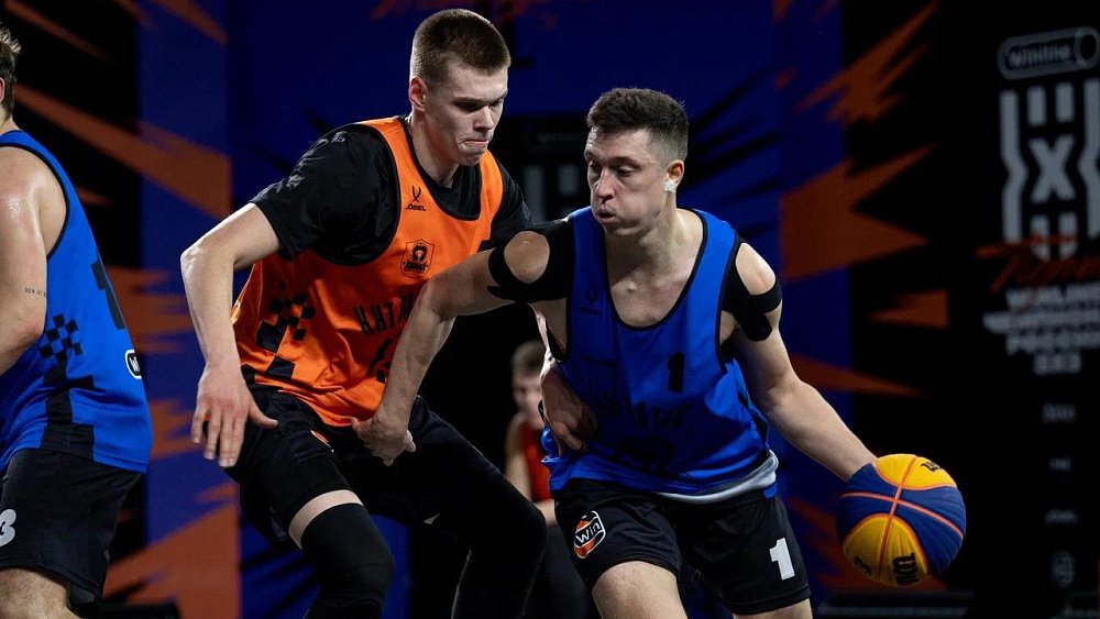 Клуб «Курчатов» впервые дошел до финала тандема «Мастер» по баскетболу 3×3