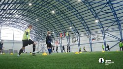 В Челябинске запустили крытый футбольный манеж на стадионе «Сигнал»