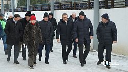 В Челябинске запустили крытый футбольный манеж на стадионе «Сигнал»