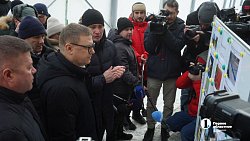 В Челябинске запустили крытый футбольный манеж на стадионе «Сигнал»