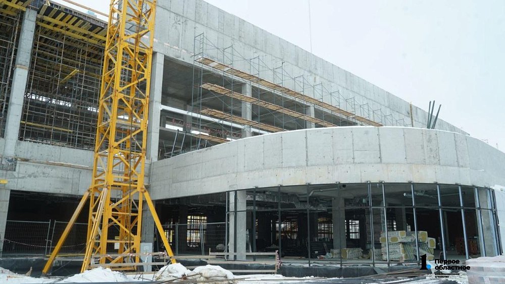 Крытый спорткомплекс «Арена-Челябинск» возведут к концу 2025 года