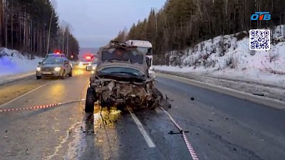 Под Златоустом в аварии погибли два человека