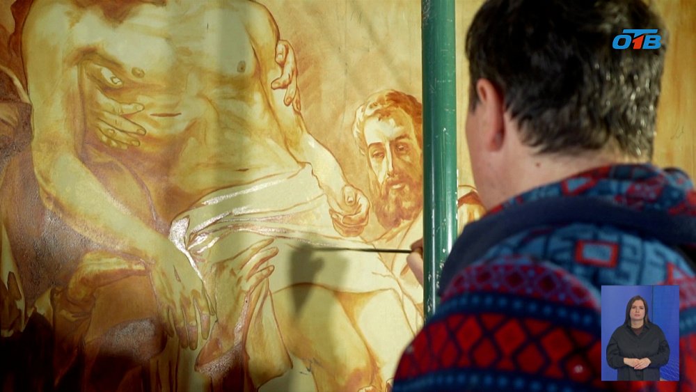 В Свято-Троицком соборе восстанавливают росписи