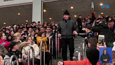 Игроки «Трактора» провели «Урок хоккея»