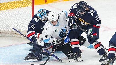 Хоккейный клуб «Металлург» одержал волевую победу над минским «Динамо»