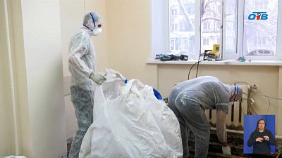 В детской больнице Копейска идет ремонт