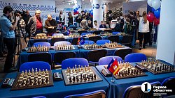 В Челябинске открыли шахматный клуб чемпиона мира Сергея Карякина