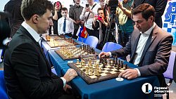 В Челябинске открыли шахматный клуб чемпиона мира Сергея Карякина