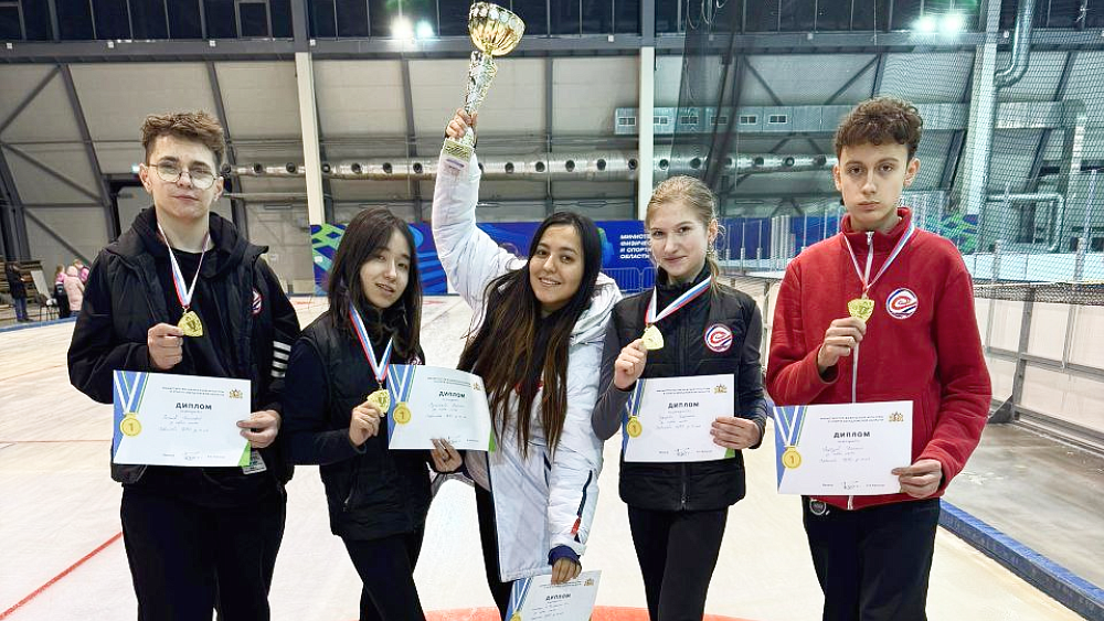 Челябинская команда выиграла у курганских «Чебурашек» на турнире по керлингу