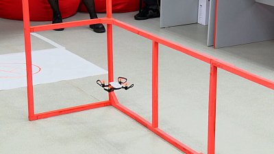 В Златоусте школьники приняли участие в соревнования по управлению квадрокоптерами