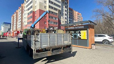 С челябинских улиц за неделю убрали почти 40 незаконных киосков