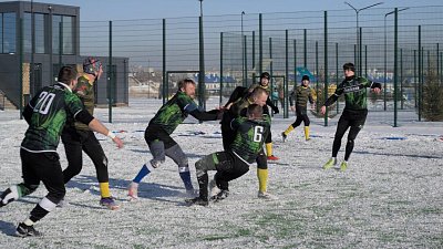 Челябинская команда стала призером чемпионата УрФО по регби на снегу