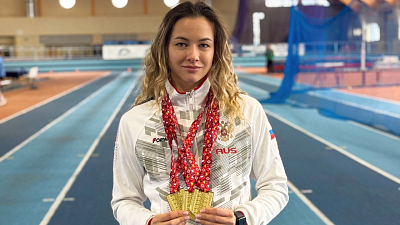 Три победы одержала челябинская легкоатлетка на турнире среди глухих в Беларуси