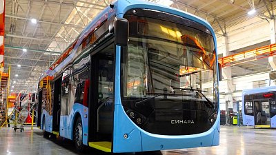 Екатеринбург получил 50 троллейбусов «Синара» из Челябинска