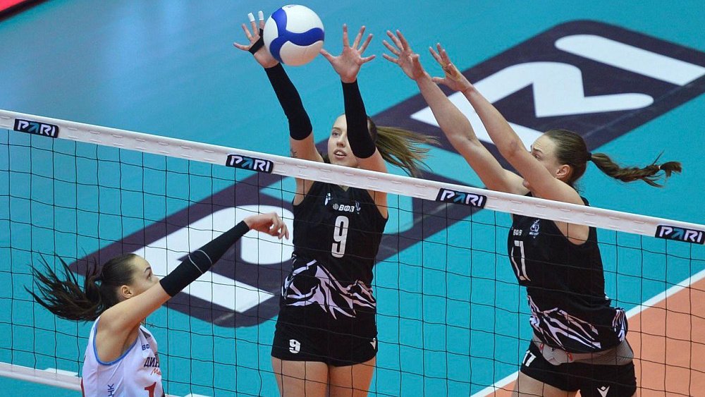 Московское «Динамо» выиграло волейбольное женское дерби в Челябинске